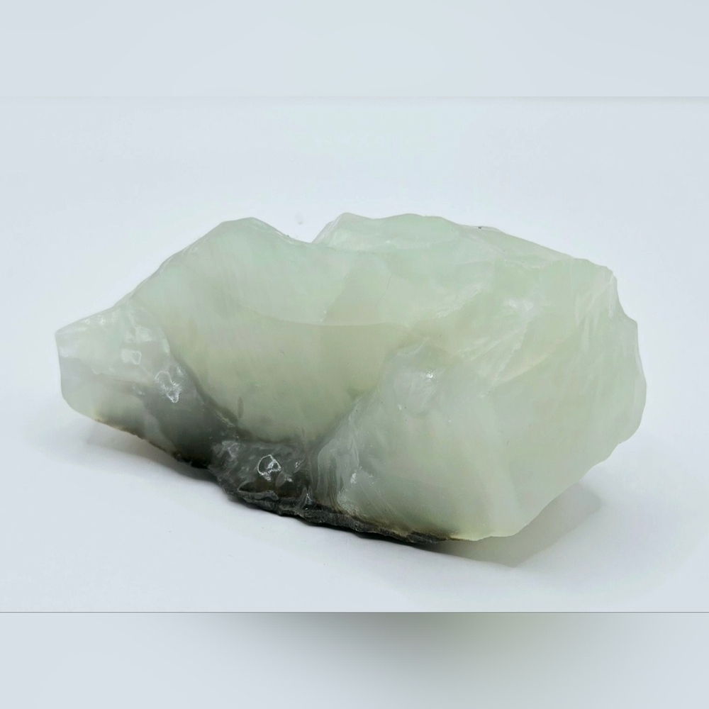 Green Calcite Raw Crystal Specimen Pale Lime Natural Stone 136g Home Decor